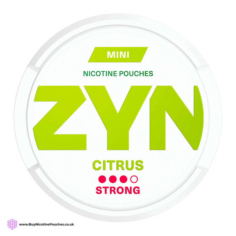 Citrus Mini Nicotine Pouches By Zyn 6MG