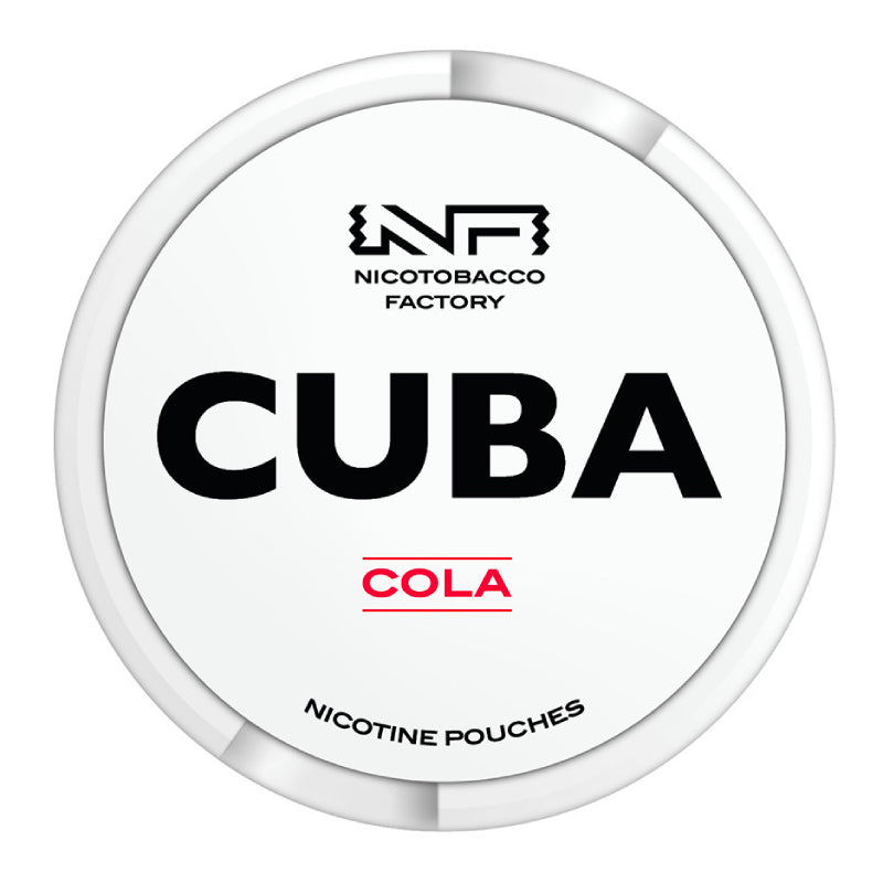 Cola White Nicotine Pouches by Cuba 24MG