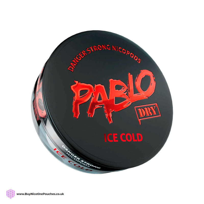 Dry Ice Cold Nicotine Pouches by Pablo