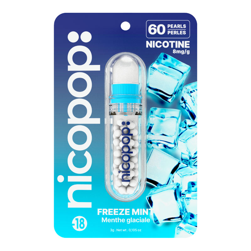 Freeze Mint Nicotine Pearls by Nicopop 8MG