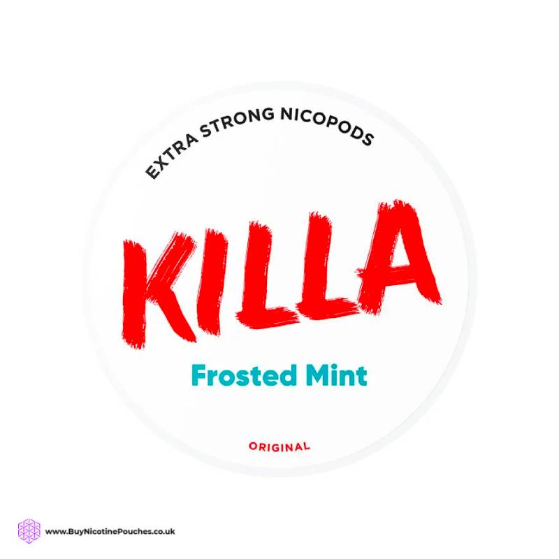 Frosted Mint Nicotine Pouches by Killa