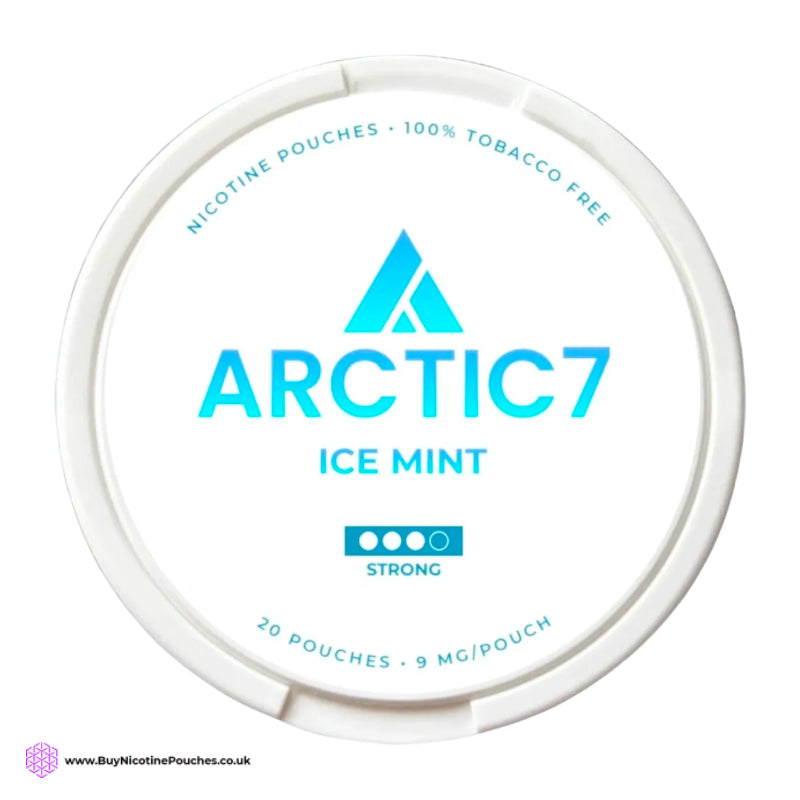 Ice Mint Nicotine Pouches By Arctic7 20MG