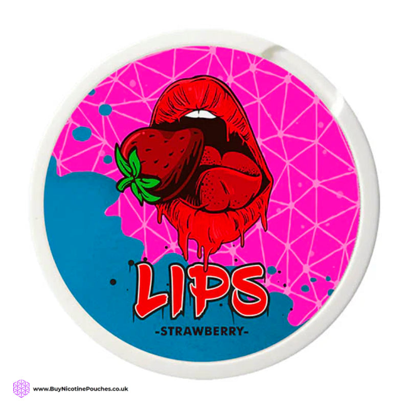 Strawberry Nicotine Pouches by Lips 16MG