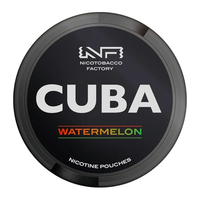 Watermelon Black Nicotine Pouches by Cuba 66MG