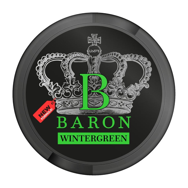 Wintergreen Nicotine Pouches by Baron 50MG