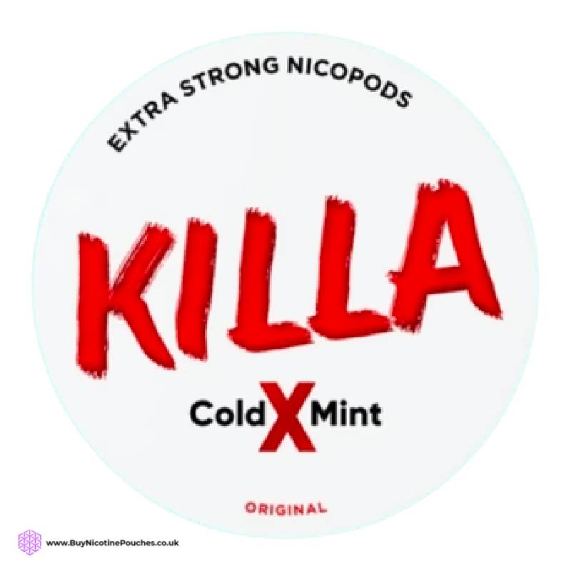 X Cold Mint Nicotine Pouches By Killa