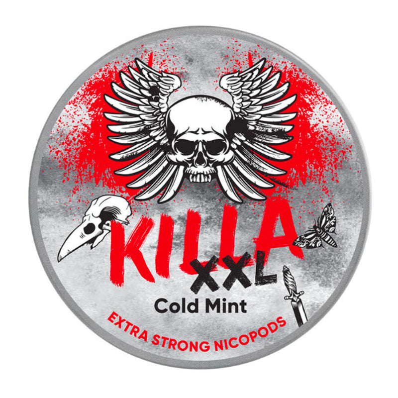 Cold Mint XXL Nicotine Pouches By Killa 16MG