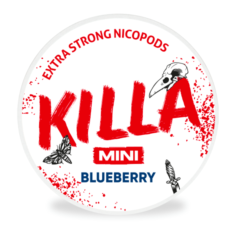 Mini Blueberry Nicotine Pouches by Killa 16MG